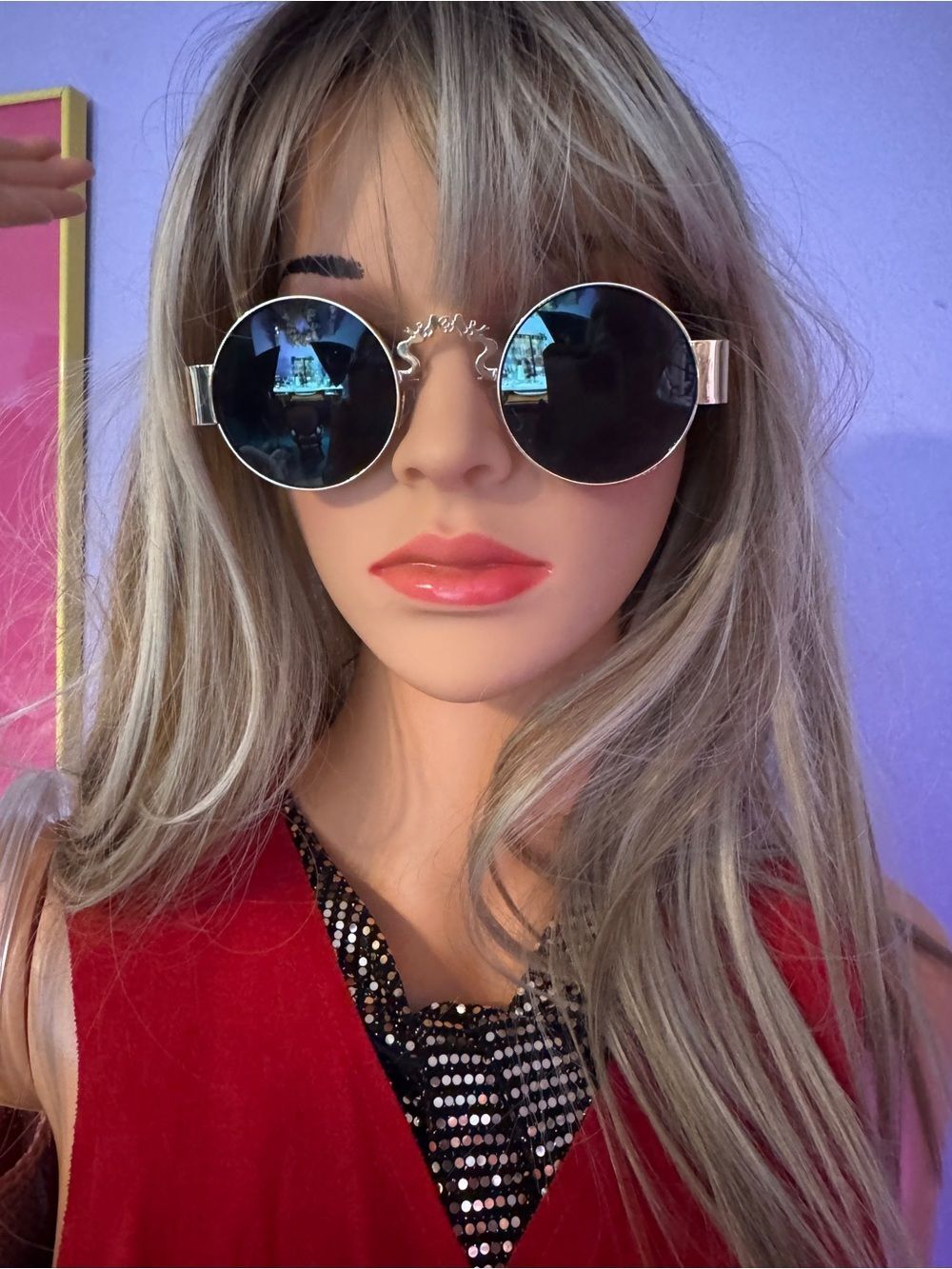 Zara Gold Safari Sunglasses